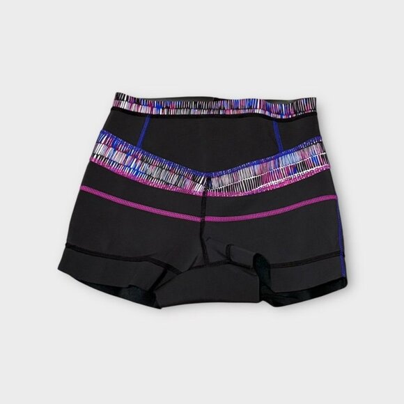NWT PrAna Hydra Shorts Women's Small Black Pink Beach Pool Kayak Raft NEW - Picture 3 of 8